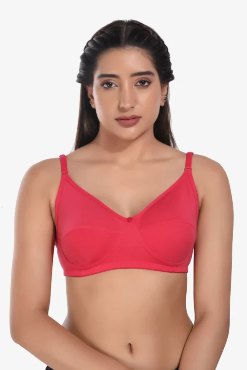 Women Non Padded Pink Everyday Bra