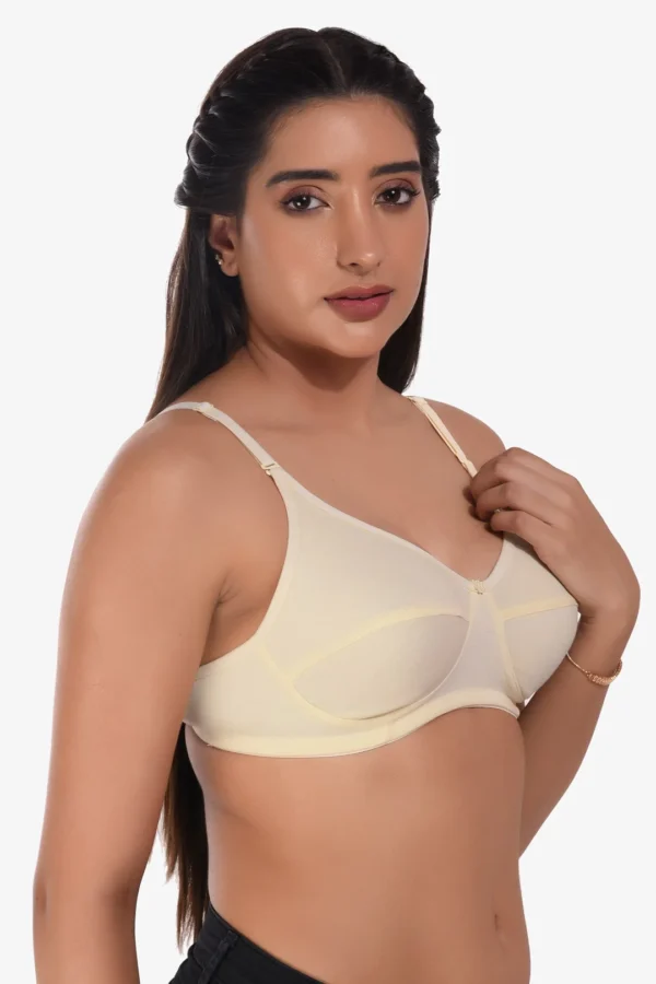 Women Non Padded Nude Everyday Bra - Image 3