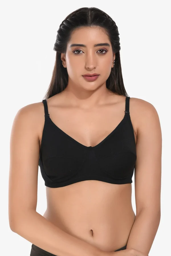 Women Non Padded Black Everyday Bra