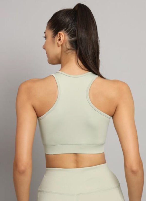 Refreshing Mint Green Sports Bra for a Cool Vibe - Image 3