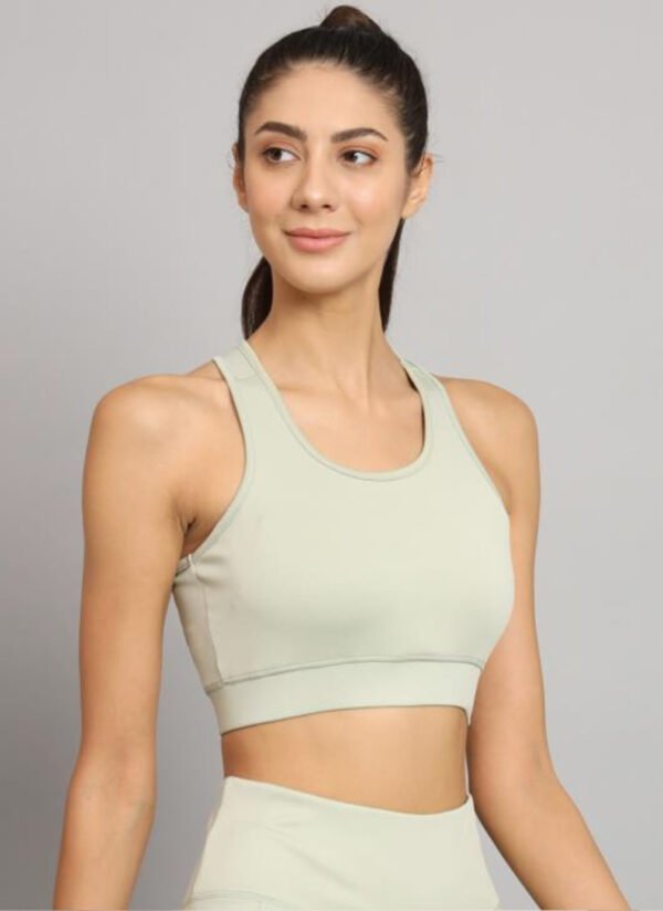 Refreshing Mint Green Sports Bra for a Cool Vibe - Image 4