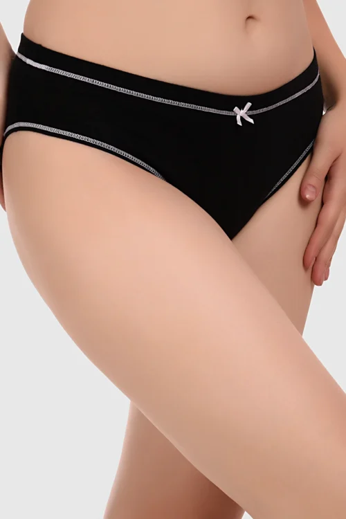 Black Panty for Women Briefs